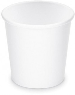Papierové poháre biele Ø62 mm 110 ml `XS` 0,08l (50 ks)