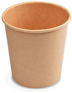 Papierové poháre hnedé kraft Ø 73 mm 200 ml, 0,18l (50 ks)