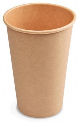 Papierové poháre hnedé kraft Ø 80 mm 330 ml, 0,3l (50 ks)