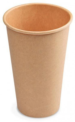 Papierové poháre hnedé kraft Ø 90 mm 510 ml 0,4L (50 ks)