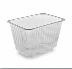 Vanička (PP) hranatá priehľadná 186 x 133 mm 2000ml (50 ks)