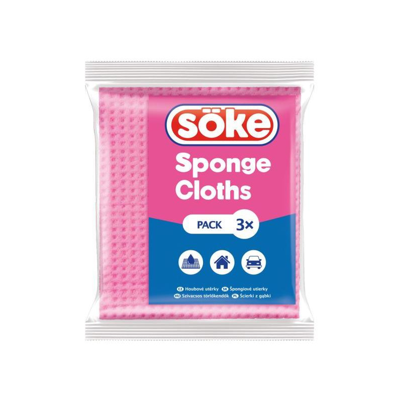 Utierka hubková Söke Economic 3 kusy