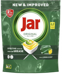 JAR tablety do umývačky riadu Original (67 ks) Yellow
