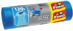 Vrecia zaväzovacie FINO Easy pack 120 ℓ, 22 mic., 70 x 102 cm, modré (15 ks)