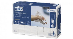 Papierové utierky skladané ZZ 2-vrstv. TORK Xpress Multifold extra jemné H2 (21 bal.)