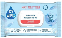 Vlhčený toaletný papier Comfort, s alantoínom s upokojujúcim účinkom