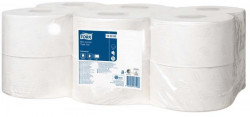 Toaletný papier 2-vrstv. TORK Mini Jumbo 18,8 cm, návin 170 m, biely T2 (12 ks)