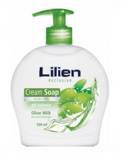 Tekuté mydlo krémove Lilien 500 ml Oliva milk