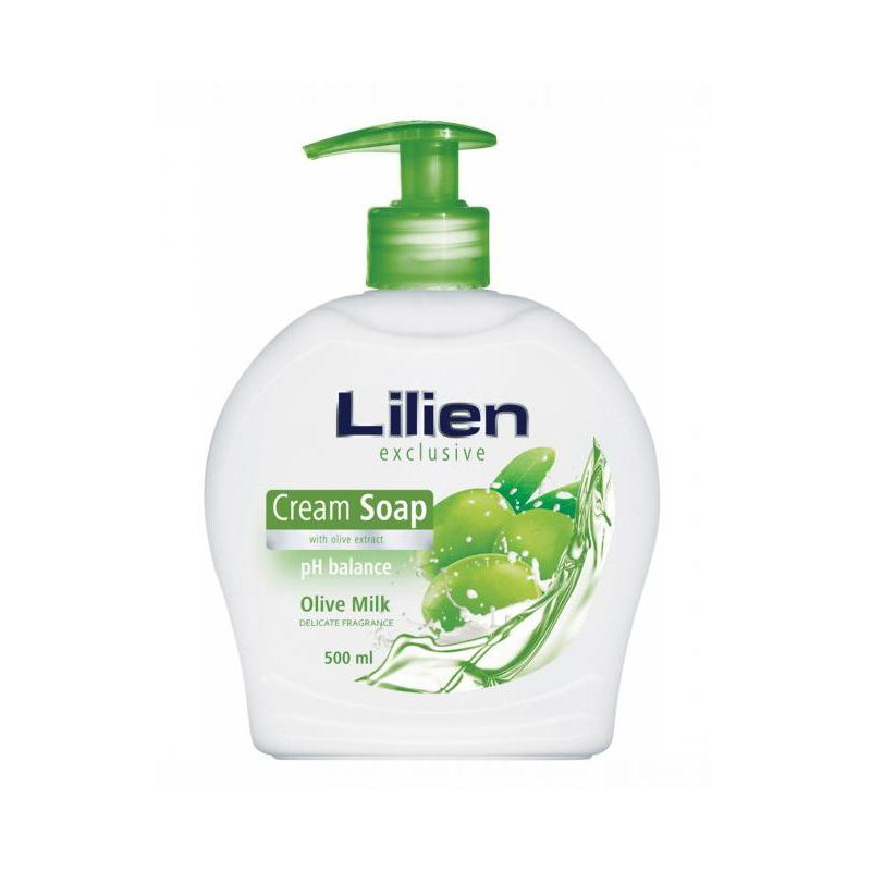 Tekuté mydlo krémove Lilien 500 ml Oliva milk