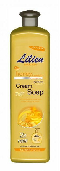 Tekuté mydlo krémove Lilien 1l Honey