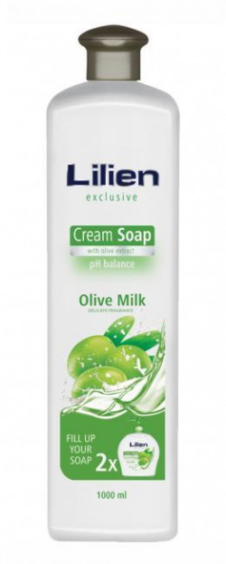 Tekuté mydlo krémove Lilien 1l Oliva milk