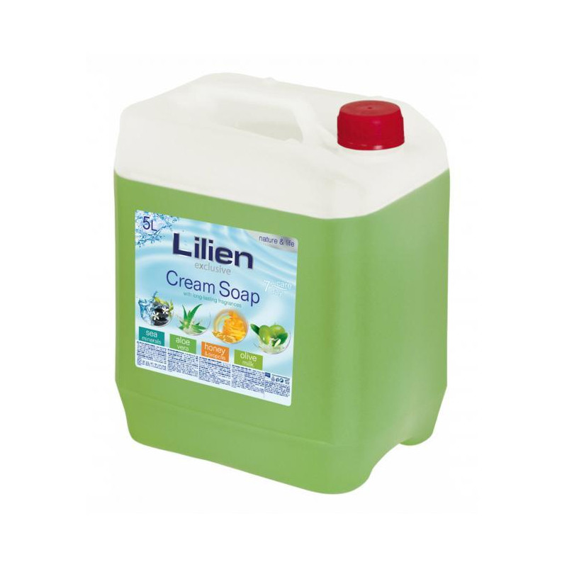 Tekuté mydlo krémove Lilien 5l Aloe vera