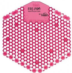 Pisoárové sitko Fre-Pro WAVE 3D - Kiwi / grapefruit (červené) 1 ks