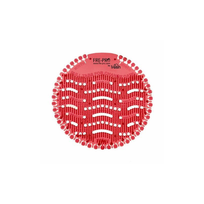 Pisoárové sitko Fre-Pro Wave 2 - Kiwi Grapefruit (červené) 2 ks