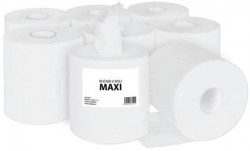 Papierové utierky v rolke Softly MAXI 2-vrstvové, 100% celulóza, návin 110 m (6 ks)