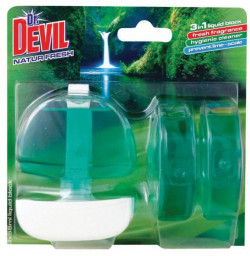 Dr. Devil závesný WC gél 3 x 55 ml - Natur Fresh