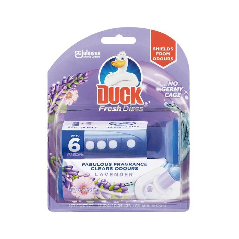 DUCK Fresh Discs WC gél 36 ml Levanduľa