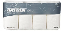 Toaletný papier 3-vrstvový KATRIN Plus Toilet 160, návin 17,25 m (8 ks)