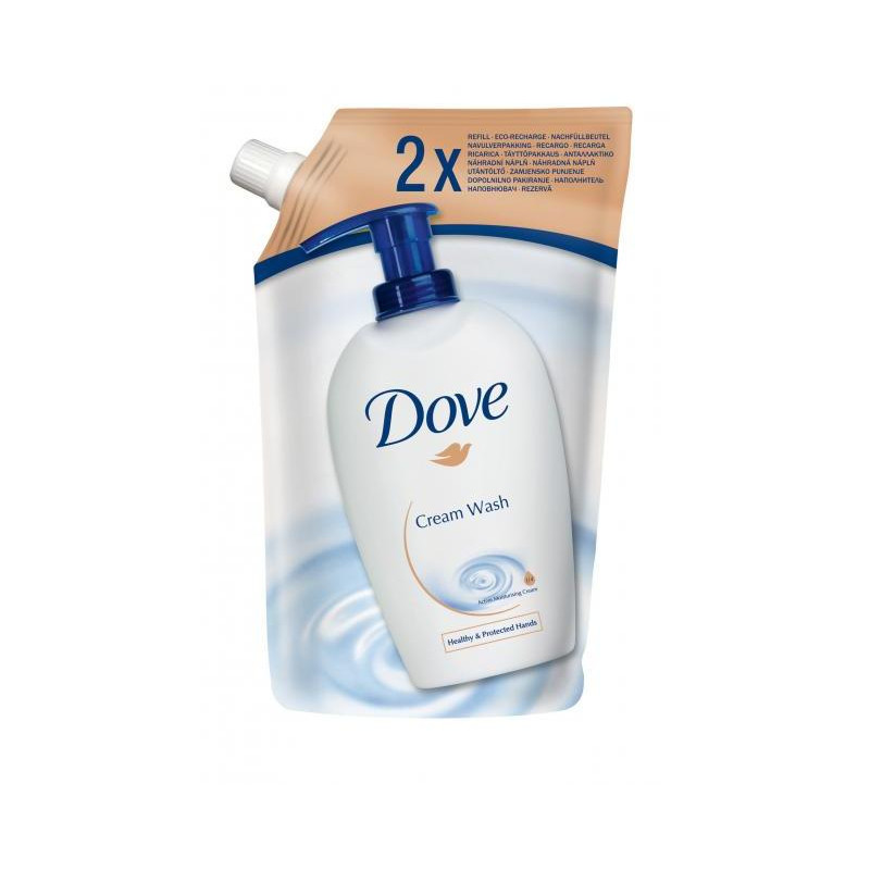 Dove tekuté mydlo krémové náhradná náplň 500 ml