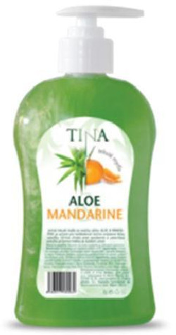 Tina tekuté mydlo s dávkovačom 500 ml - Aloe & mandarine