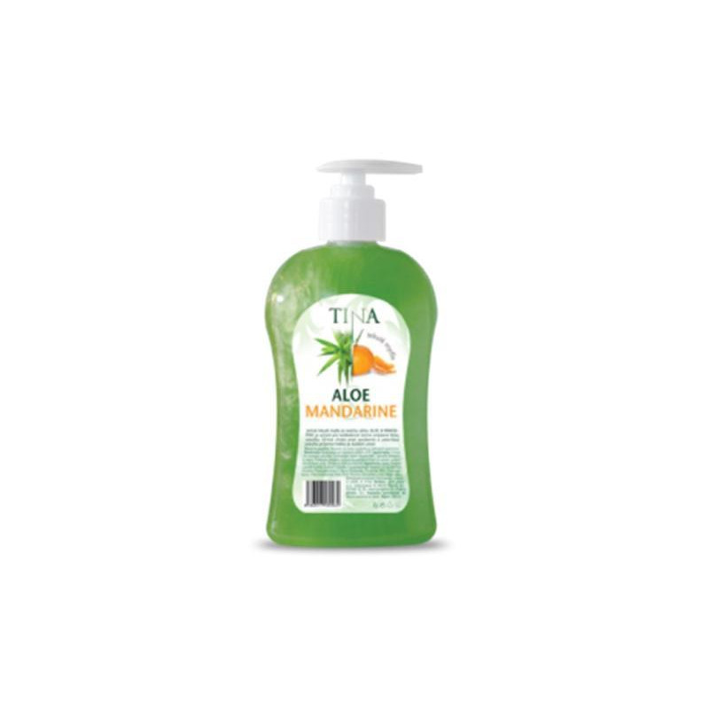 Tina tekuté mydlo s dávkovačom 500 ml - Aloe & mandarine
