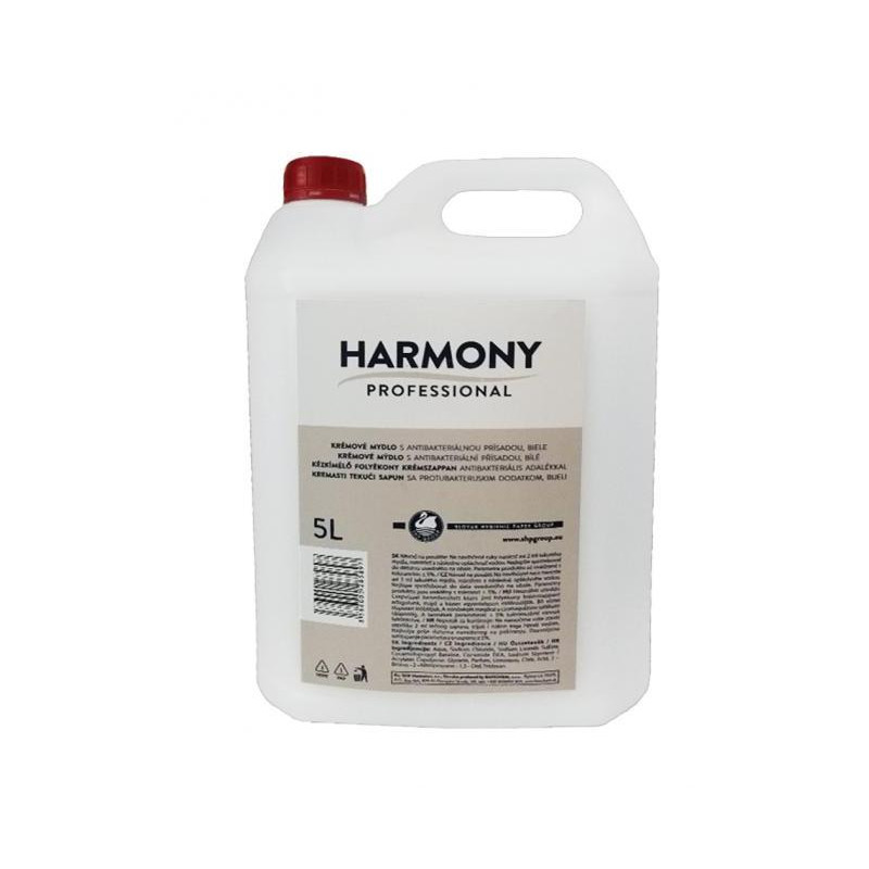 Tekuté mydlo antibakteriál. Harmony Professional 5l