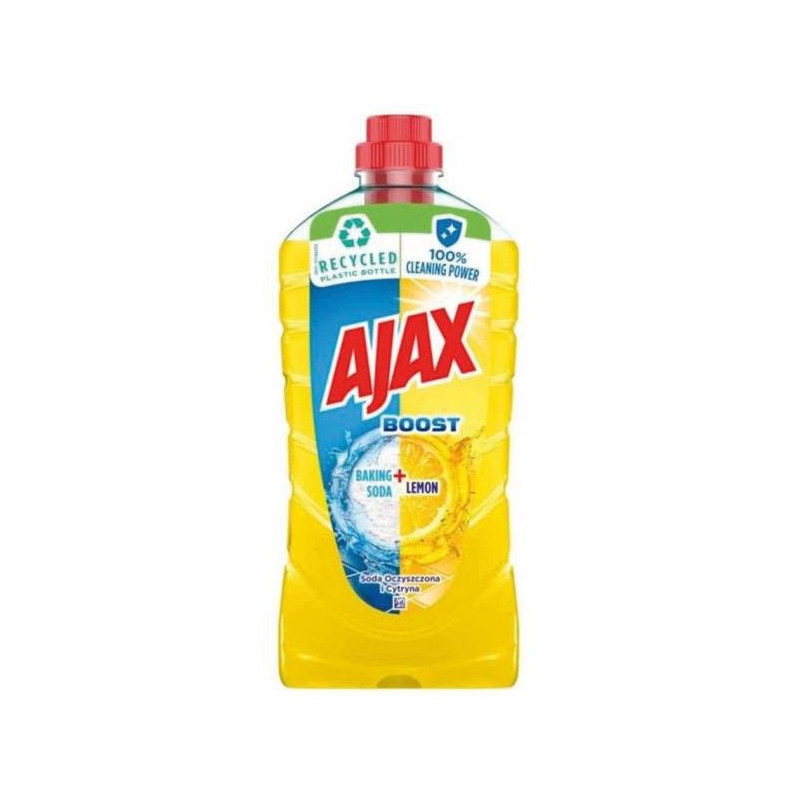 Ajax na podlahy Boost Baking 1 l Soda & Lemon (žltý)