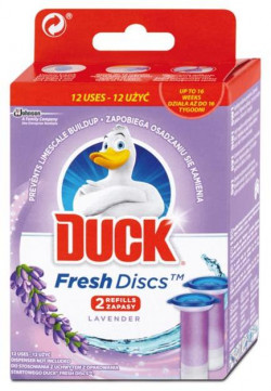 Náhrada DUCK Fresh Discs WC gél 2 x 36 ml Levanduľa
