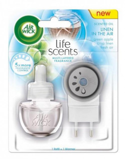 Air Wick elektrický osviežovač + náplň 19 ml Prádlo vo vánku