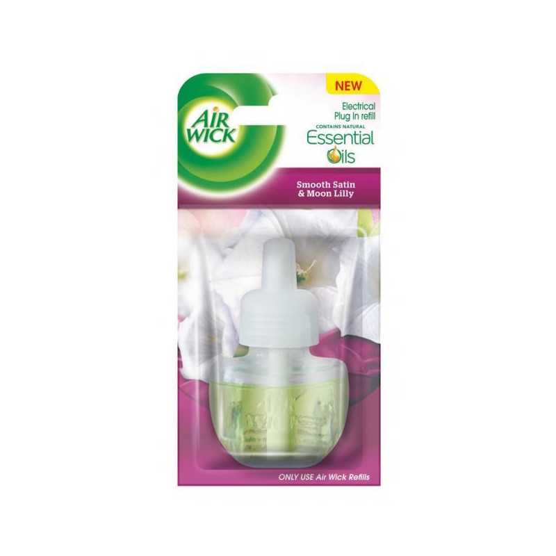 Air Wick náplň do elektr.osviežovača - 19 ml Mesačná Ľalia & Satén