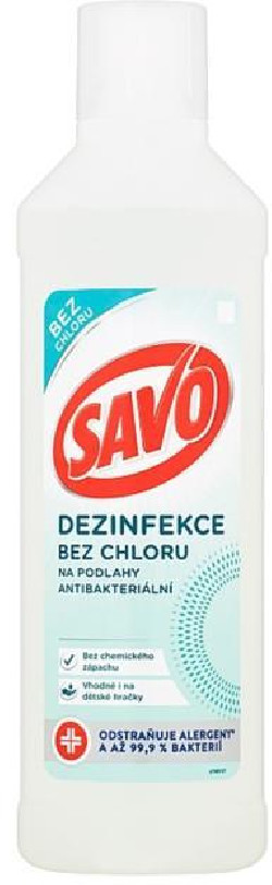 Savo na podlahy bez chlóru 1l pomaranč