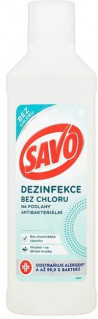 Savo na podlahy bez chlóru 1l pomaranč