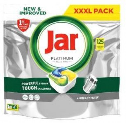 JAR tablety do umývačky riadu Platinum All in One Lemon 125/126 ks