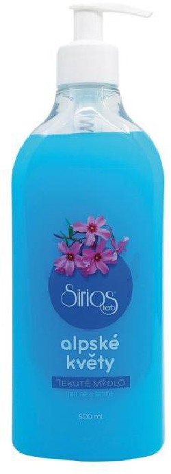 Sirios Herb tekuté mydlo 500 ml - Alpské kvety