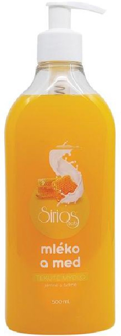 Sirios Herb tekuté mydlo 500 ml - Mlieko&Med