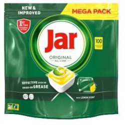 JAR tablety do umývačky riadu Original (100 ks) Yellow