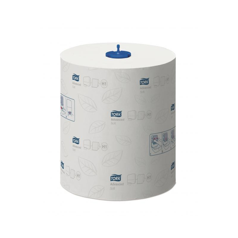 Papierové utierky v rolke 2-vrstv. TORK Matic biele jemné H1, návin 150 m (6 ks)