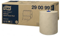 Papierové utierky na ruky Tork Matic natural 2-vr. v kotúči 150m/600 útržkov H1 6ks