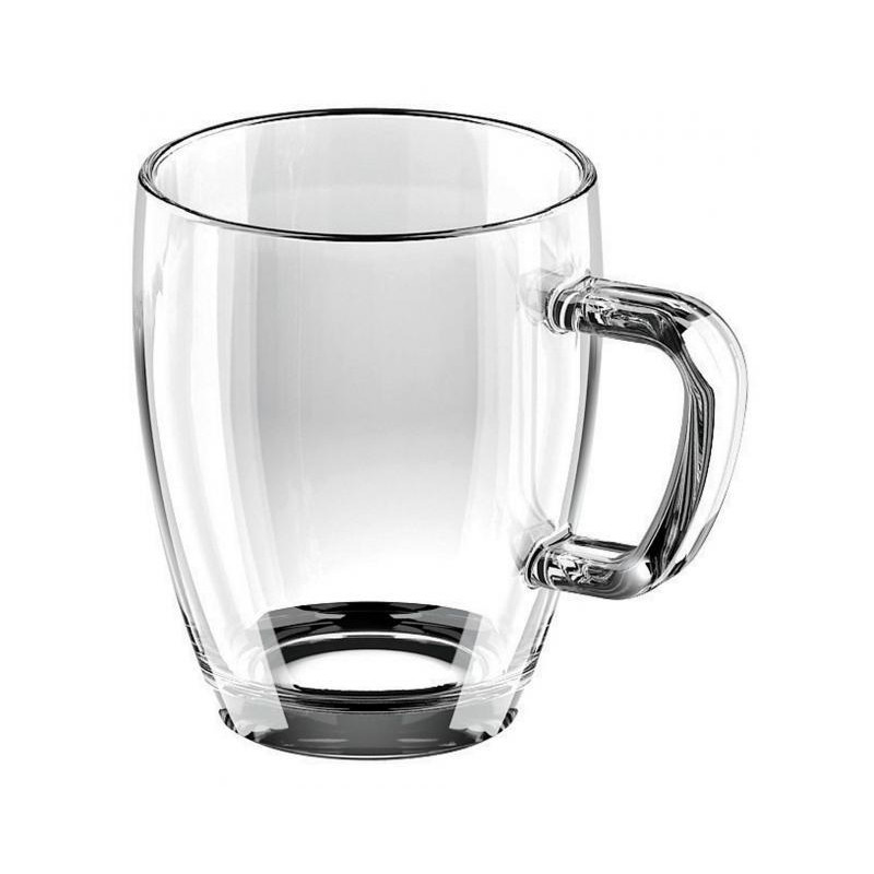 Hrnčeky sklenené CREMA 400ml 6ks