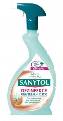 Sanytol dezinfekčný sprej 500 ml - grapefruit