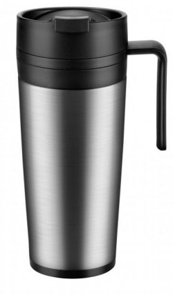 Termohrnček CONSTANT nerez 0,4l čierny