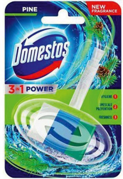 Domestos 3 in1 WC blok závesný tuhý Pine 35 g