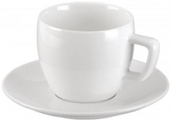 Šálky s podšálkami CREMA na cappuccino 200ml 6ks