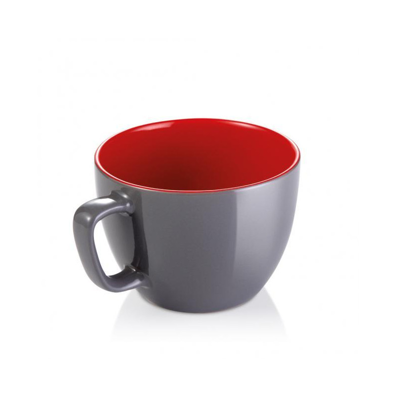 Veľký hrnček CREMA SHINE sivá 590ml