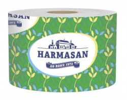 Toaletný papier 2-vrstvový HARMASAN biely, návin 69 m (1 ks)