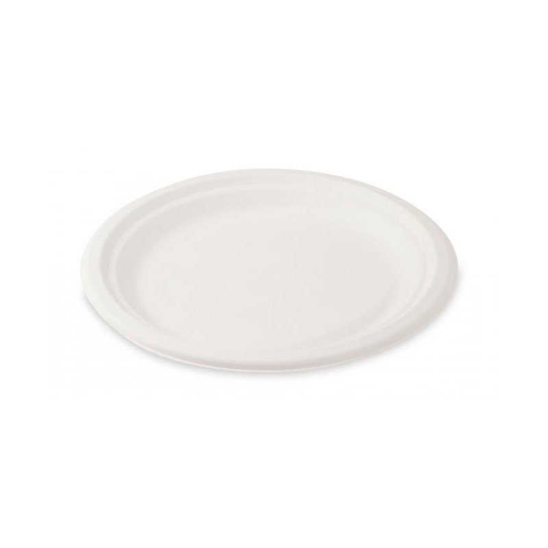 Tanier okrúhly BIO cukrová trstina, priemer 22 cm (50 ks)