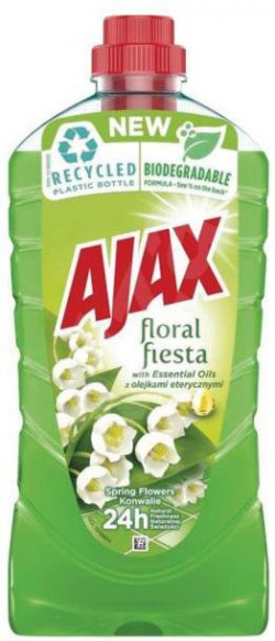 Ajax na podlahy Floral Fiesta 1 l Jarné kvety (zelený)