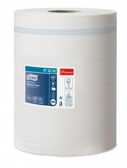 Papierové utierky v rolke 1-vrstv. TORK Reflex biele M4, návin 300 m (6 ks)