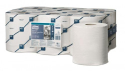 Papierové utierky so stred. odvíjaním 2-vrstv. TORK Reflex Midi biele M4, návin 150,75 m ( 6 ks)