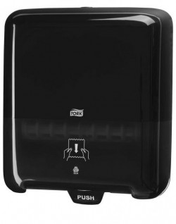 Zásobník na papierové utierky v roliach TORK Matic Elevation čierny H1